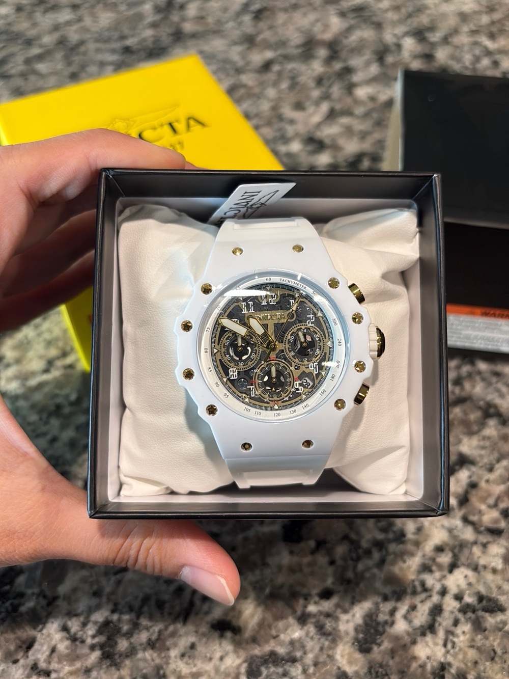 Invicta Racing Vaulthan Men's Watch - 44mm, White NWT